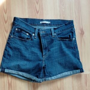 Levis Denim Shorts - Dark Blue
